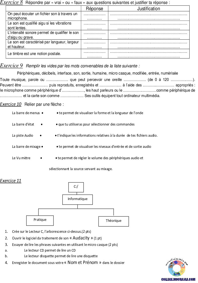 serie traitement de son