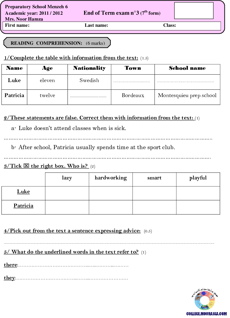 فرض_تأليفي_سنة_السابعة_في_الانقليزية_الثلاثي_الثالث5