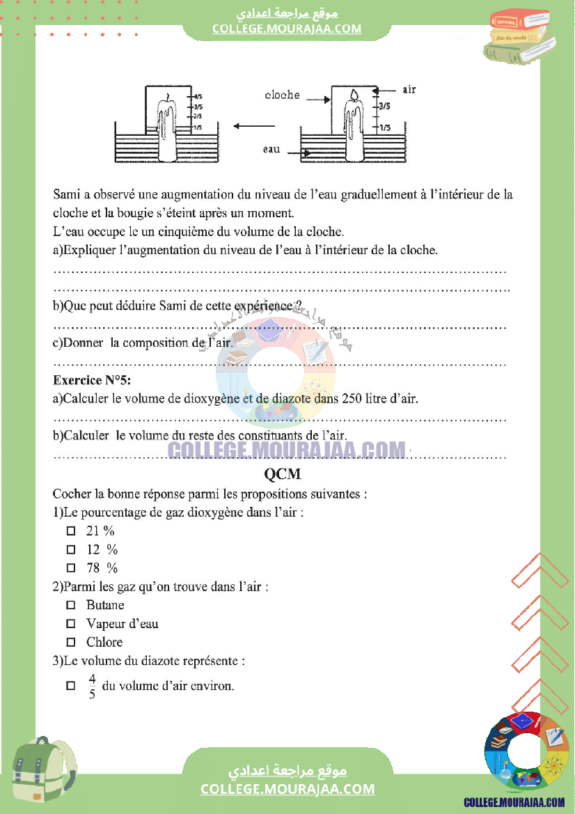 l air et ses constituants