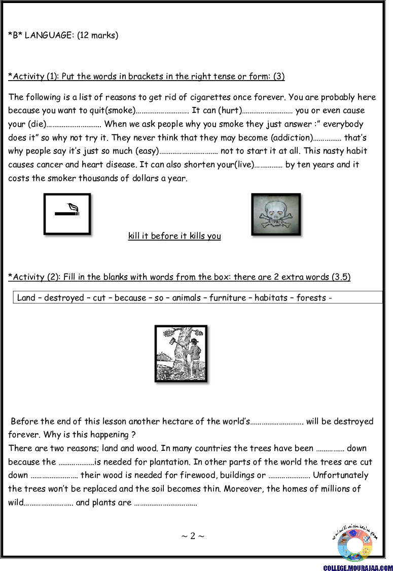 فرض_مراقبة_سنة_التاسعة_في_الانقليزية_الثلاثي_الثاني_1455