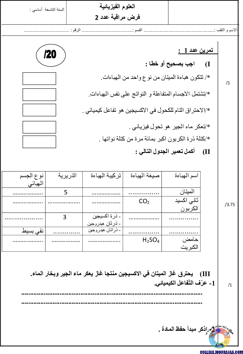 فرض_مراقبة_سنة_التاسعة_الثلاثي_الثاني_في_الفيزياء11