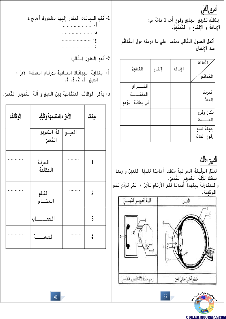 التالق في شهادة ختم التعلمي الاساسي علوم