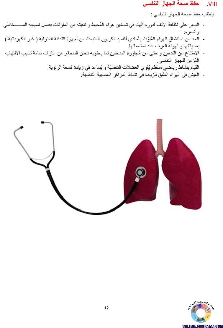 تمارين التنفس عند الانسان مع الاصلاح