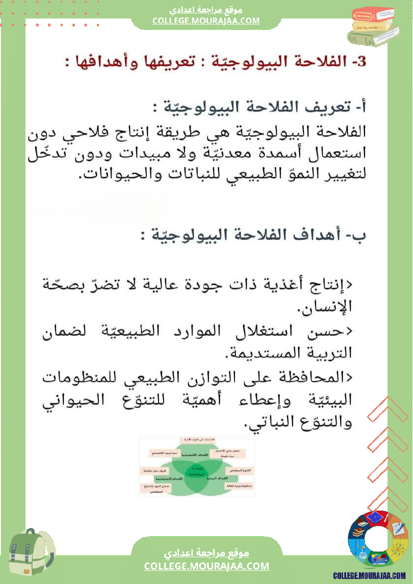 ثامنة أساسي علوم الحياة و الأرض الثلاثي الأول الجزء الأو ل تحسين الإنتاج النباتي المحور الأول