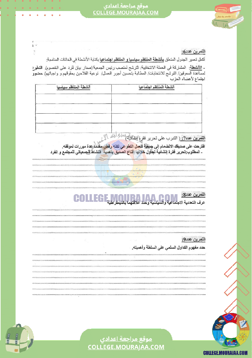 درس_المشاركة_بالانخراط_في_التنظيمات