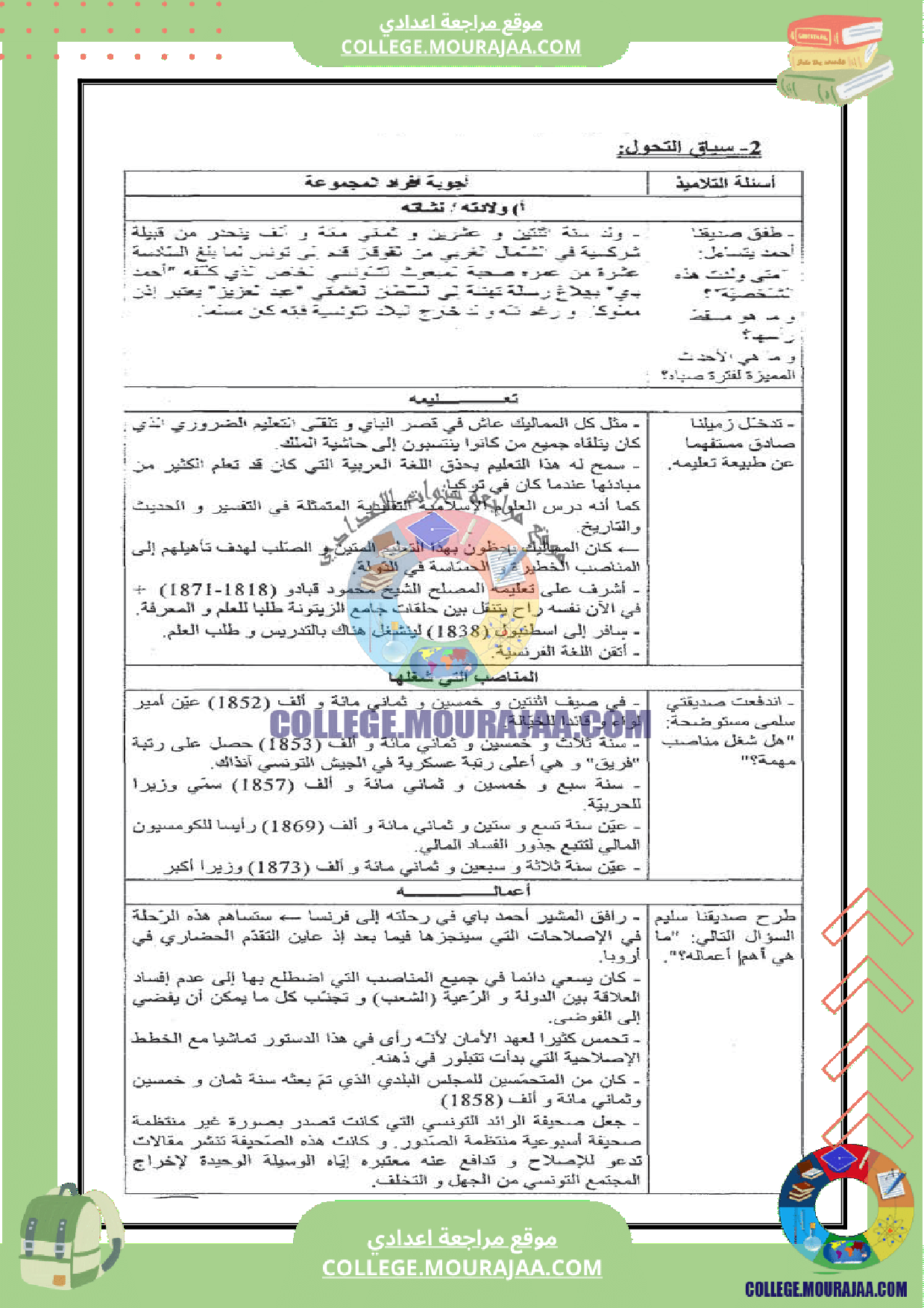 فرض_مراقبة_عدد_3_انشاء_سنة_الثامنة_مع_الاصلاح