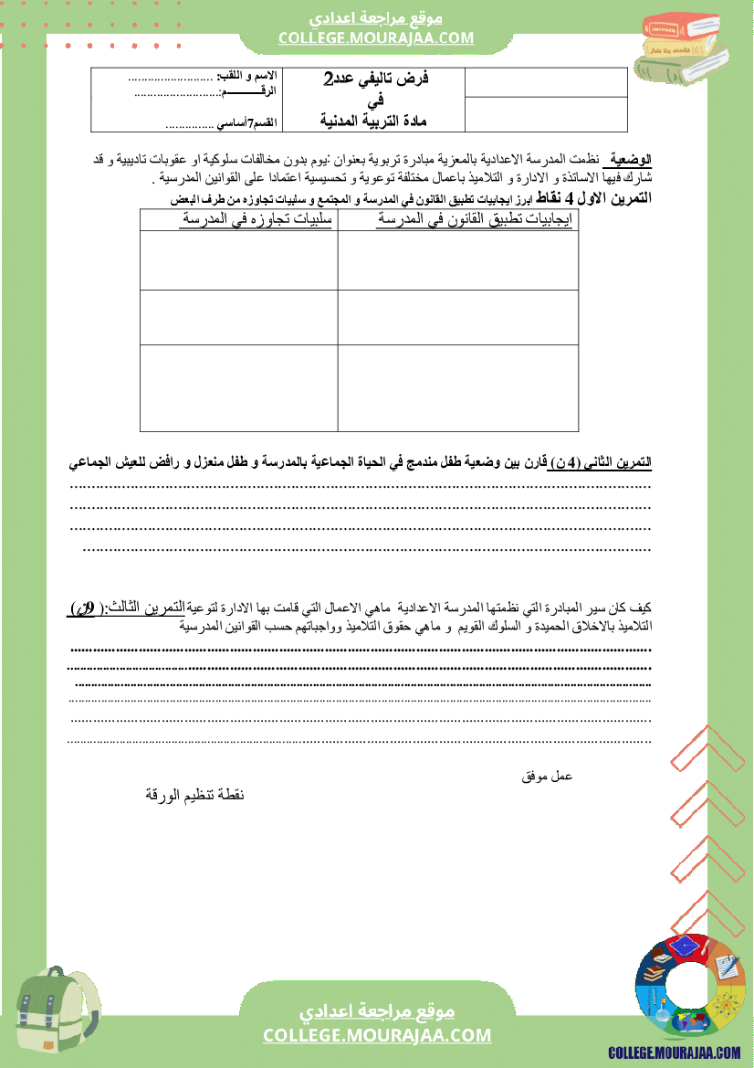فرض_تاليفي_عدد_2_سنة_السابعة_مدنية