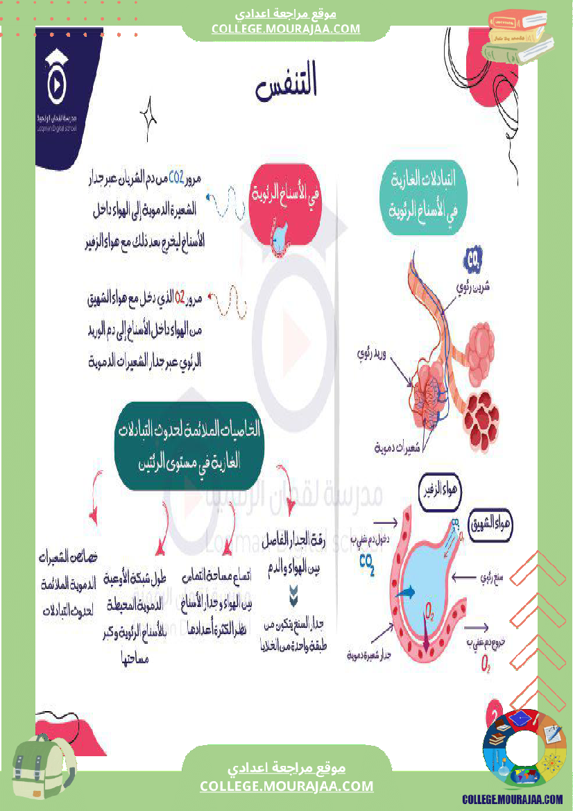 تلاميذ السنة التاسععة ملخص درس