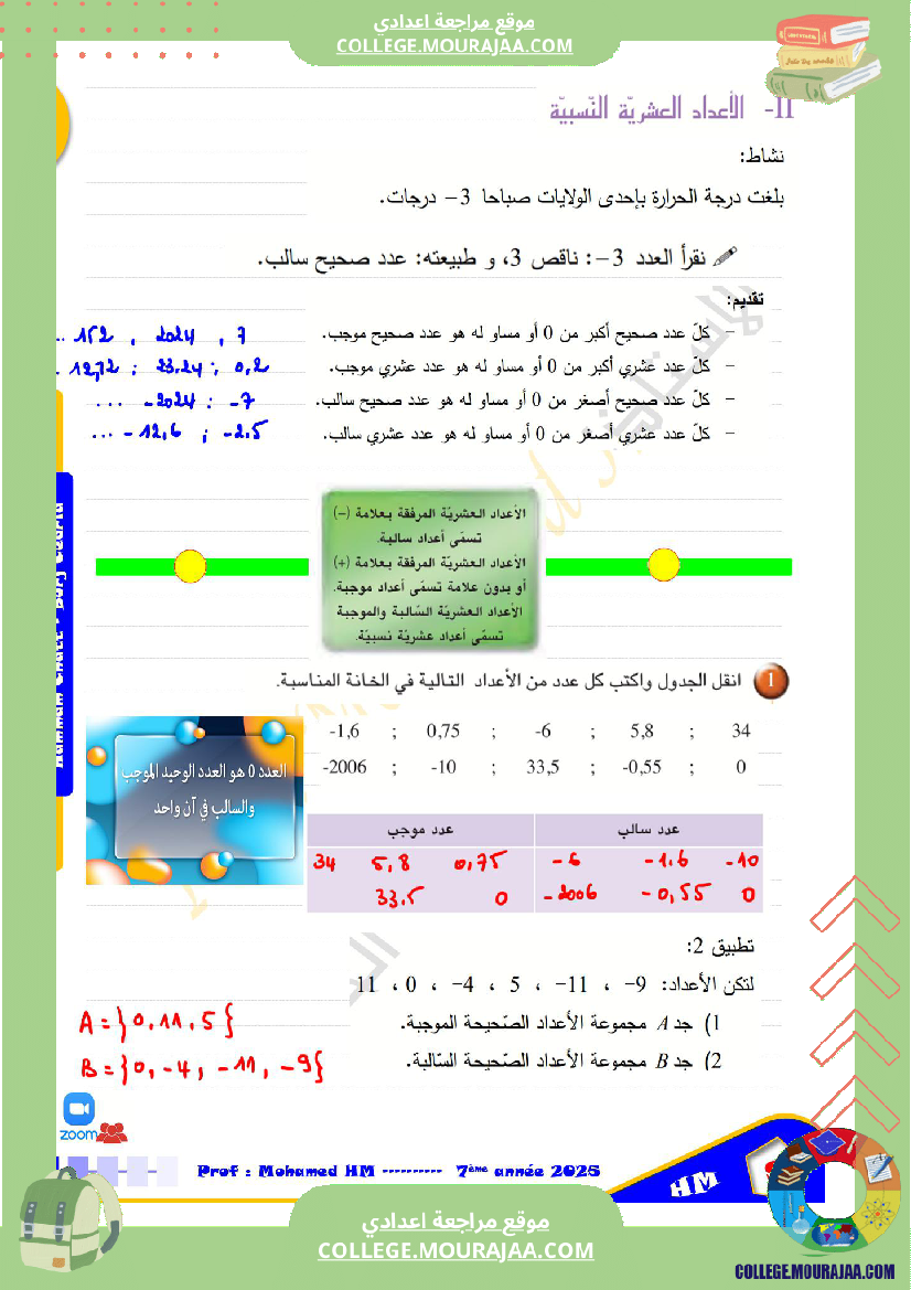 السنة_السابعة_الأعداد_العشرية_الأعداد_الكسرية