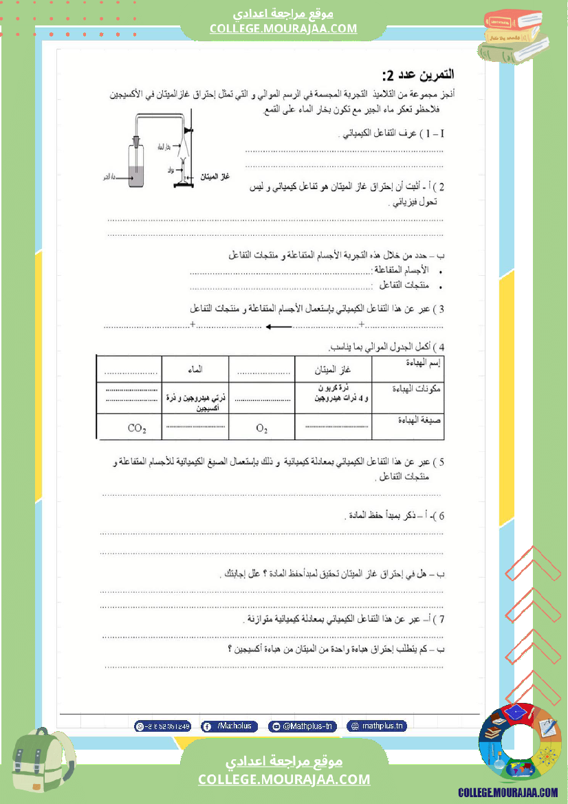 التاسعة_اساسي_physique_فروض_مراقبة_عدد_2