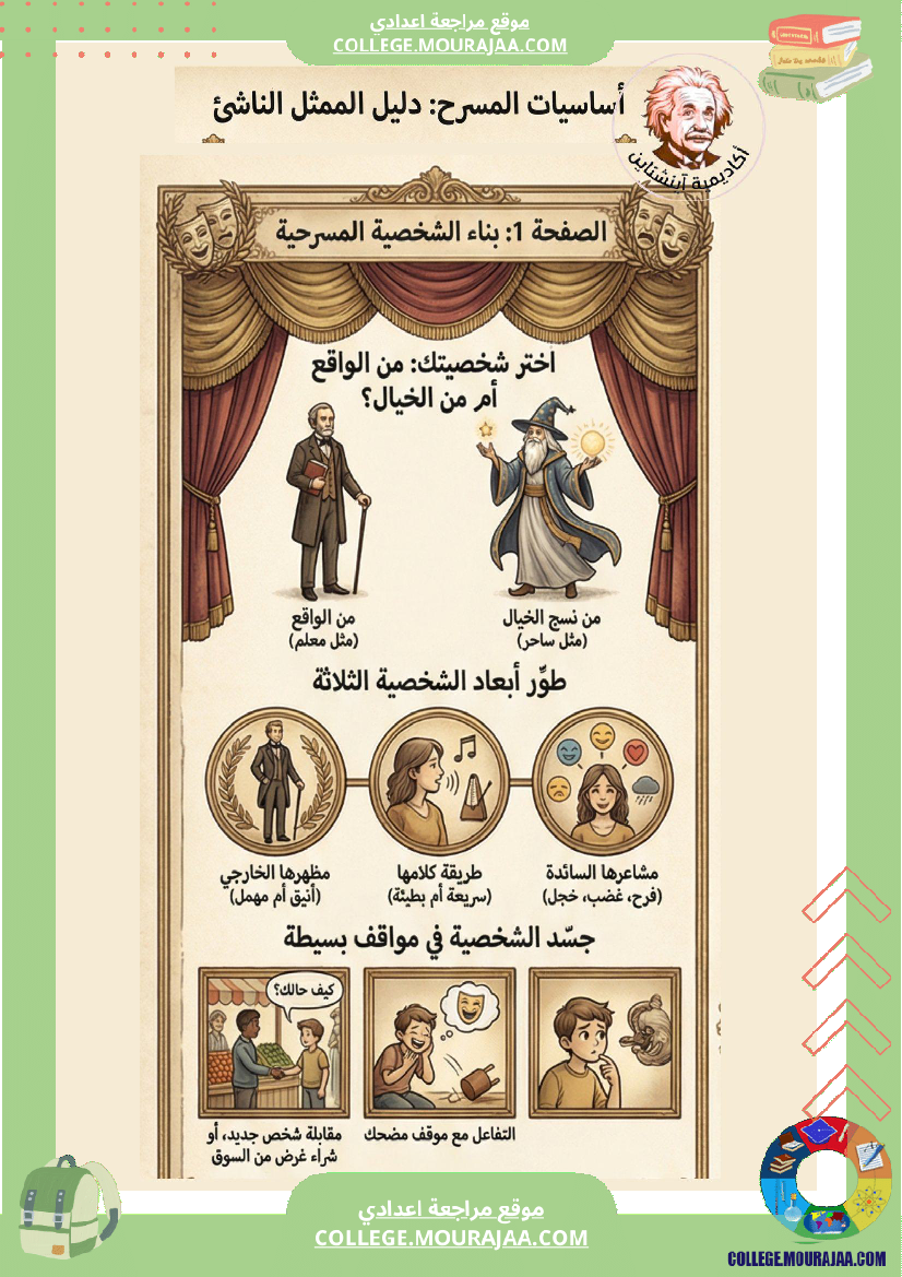 ملخ صات الفنون المسرحي ة ا الثلاثي الثاني السنة السابعة أساسي