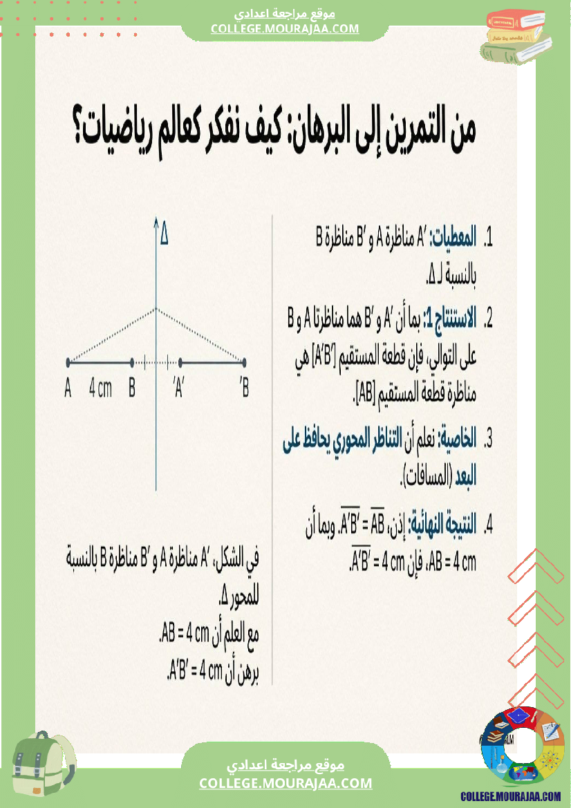 درس_التناظر_المحوري_لتلاميذ_سنوات_7_أساسي