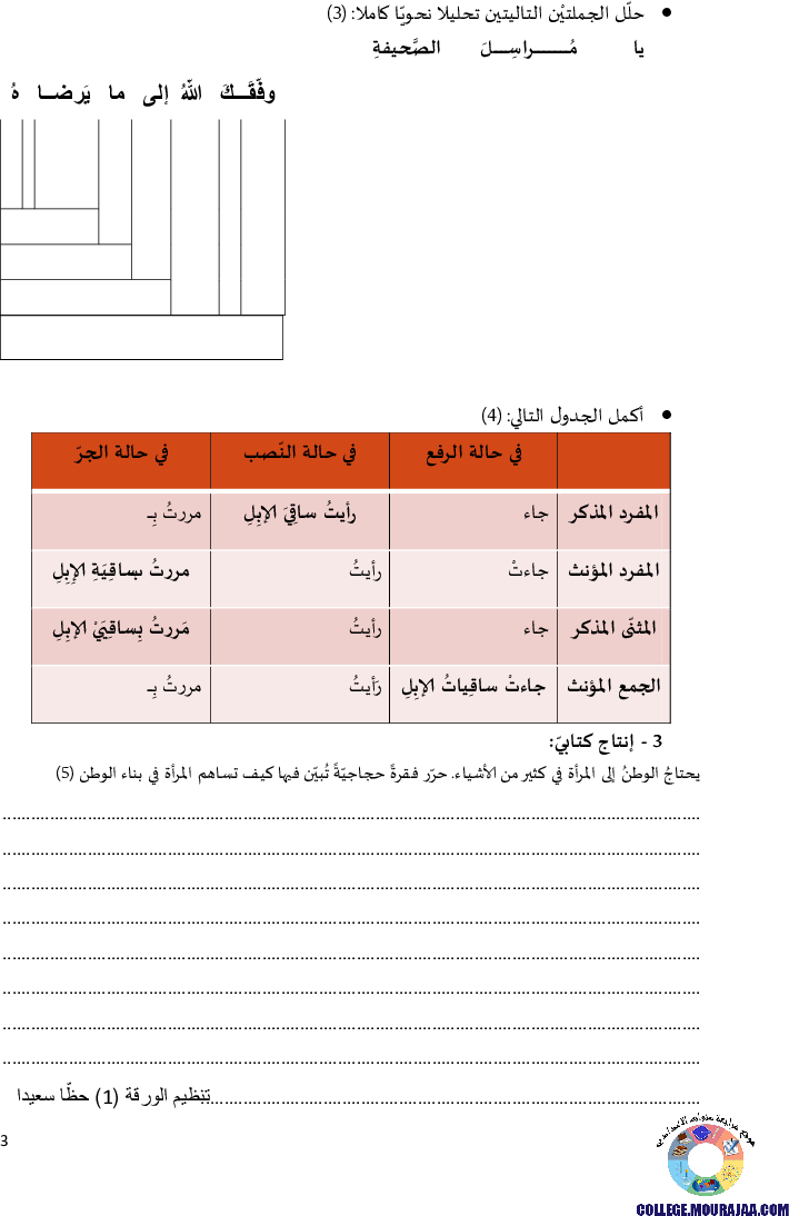 فرض_تأليفي_سنة_التاسعة_في_العربية_الثلاثي_الأول1