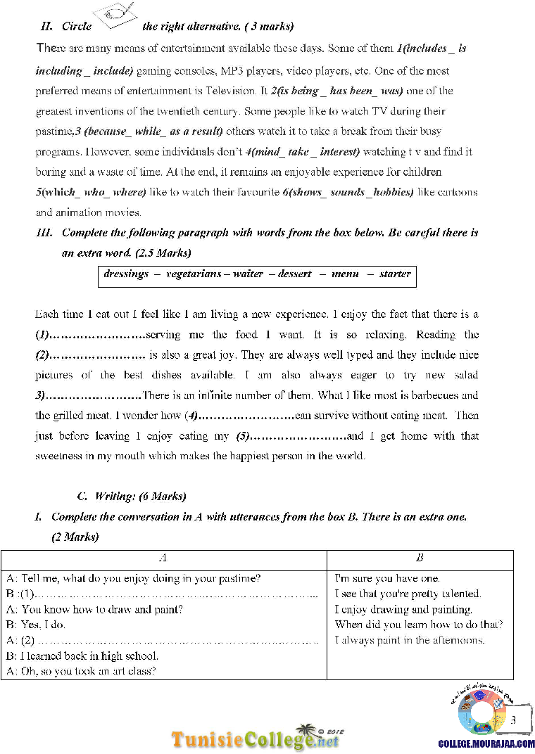 فرض_تاليفي_الثلاثي_الثالث_في_مادة_الانقليزية_سنة_التاسعة3