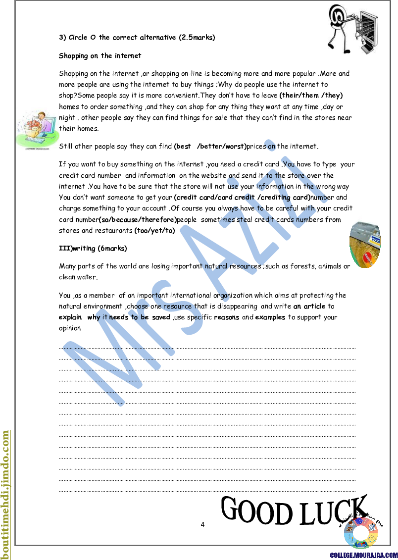 فرض_تاليفي_الثلاثي_الثالث_في_مادة_الانقليزية_سنة_التاسعة6