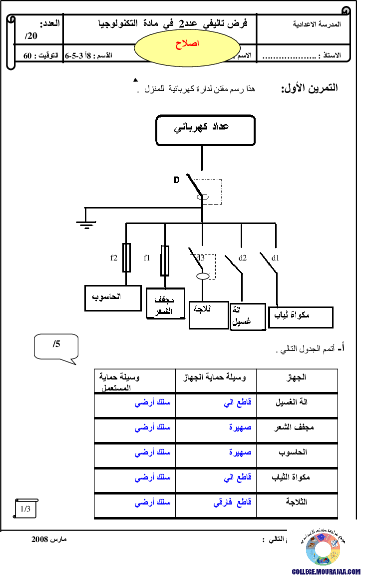 فرض_تأليفي_سنة_الثامنة_في_التربية_التكنولوجية_الثلاثي_الثاني51