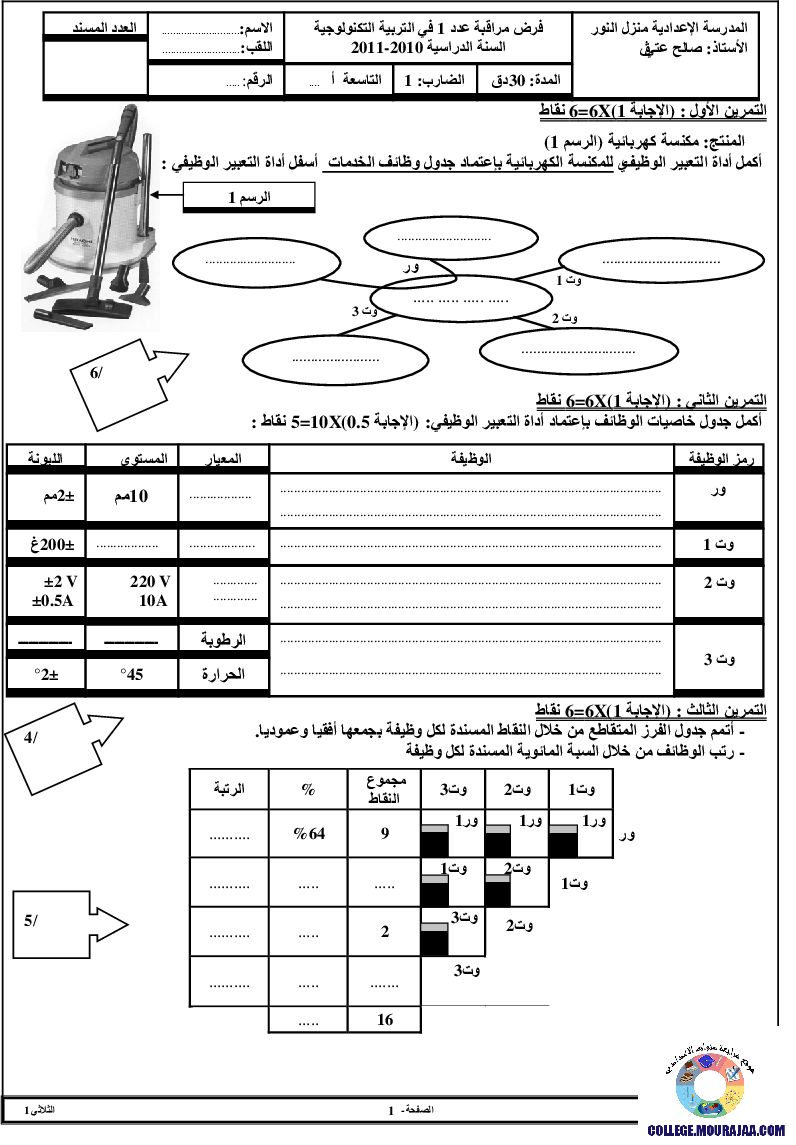 فرض_مراقبة_سنة_التاسعة_في_التربية_التكنولوجية_الثلاثي_الأول26