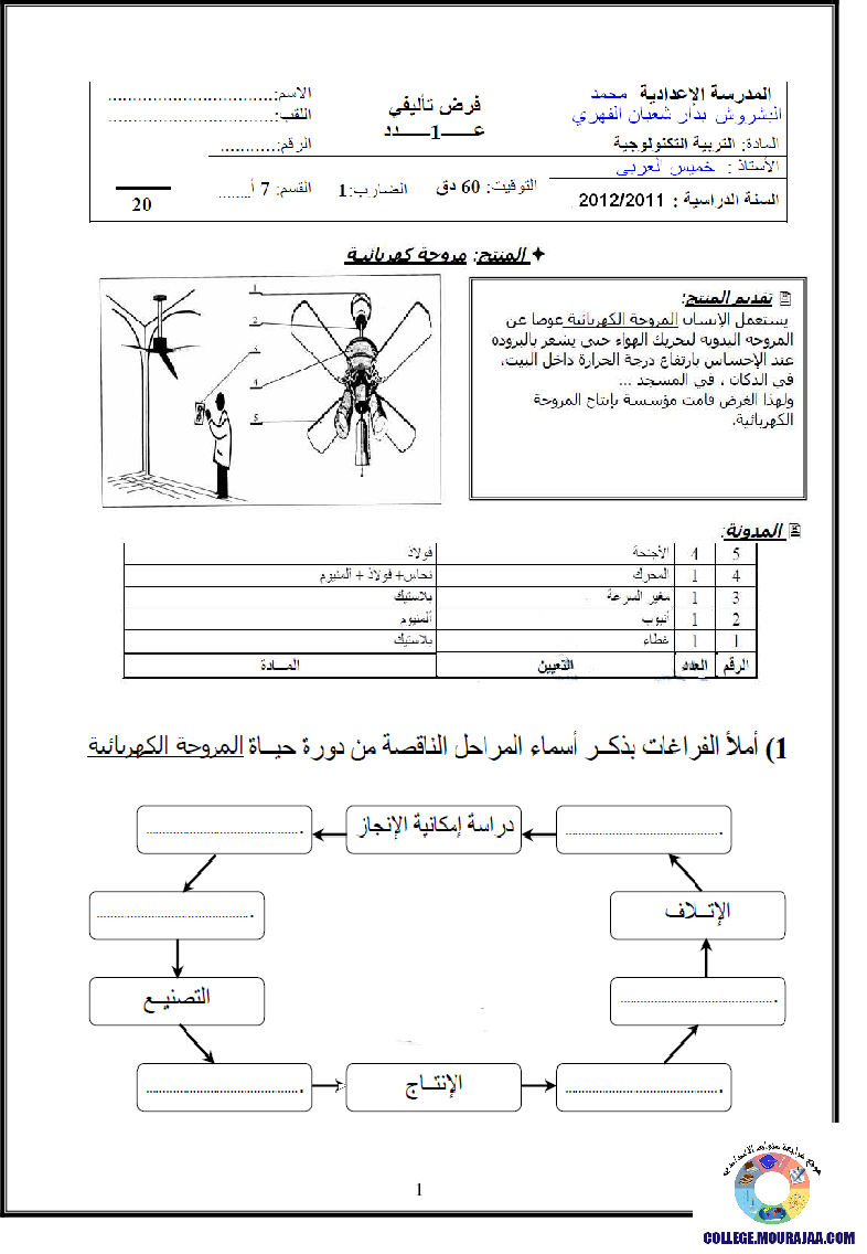فرض_تأليفي_سنة_السابعة_في_التربية_التكنولوجية_الثلاثي_الأول65