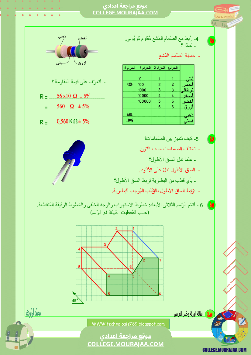 فرض_تايفي_عدد2_تكنولوجيا_سنة_السابعة