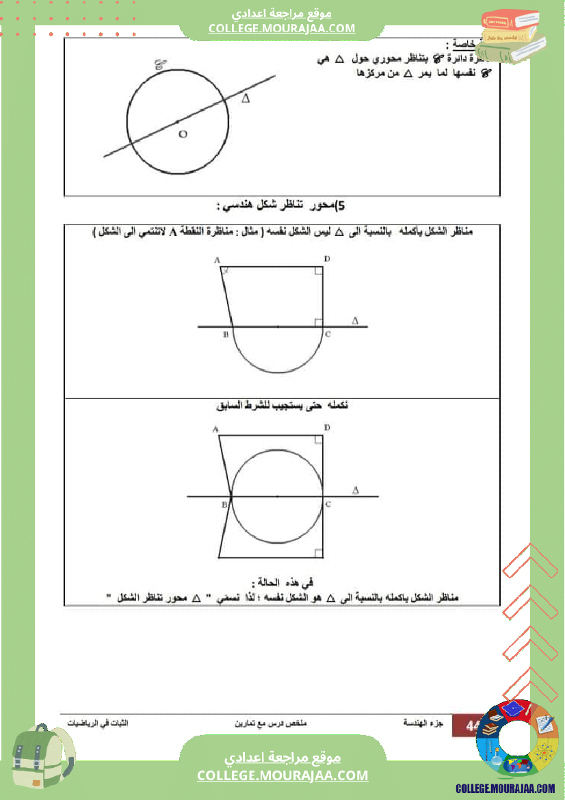 درس_التناظر_المحوري_سنة_السابعة