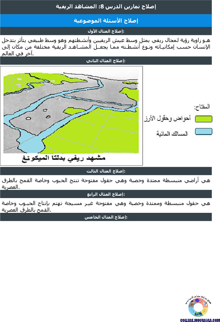المشاهد_الريفية_تمارين_مع_الاصلاح