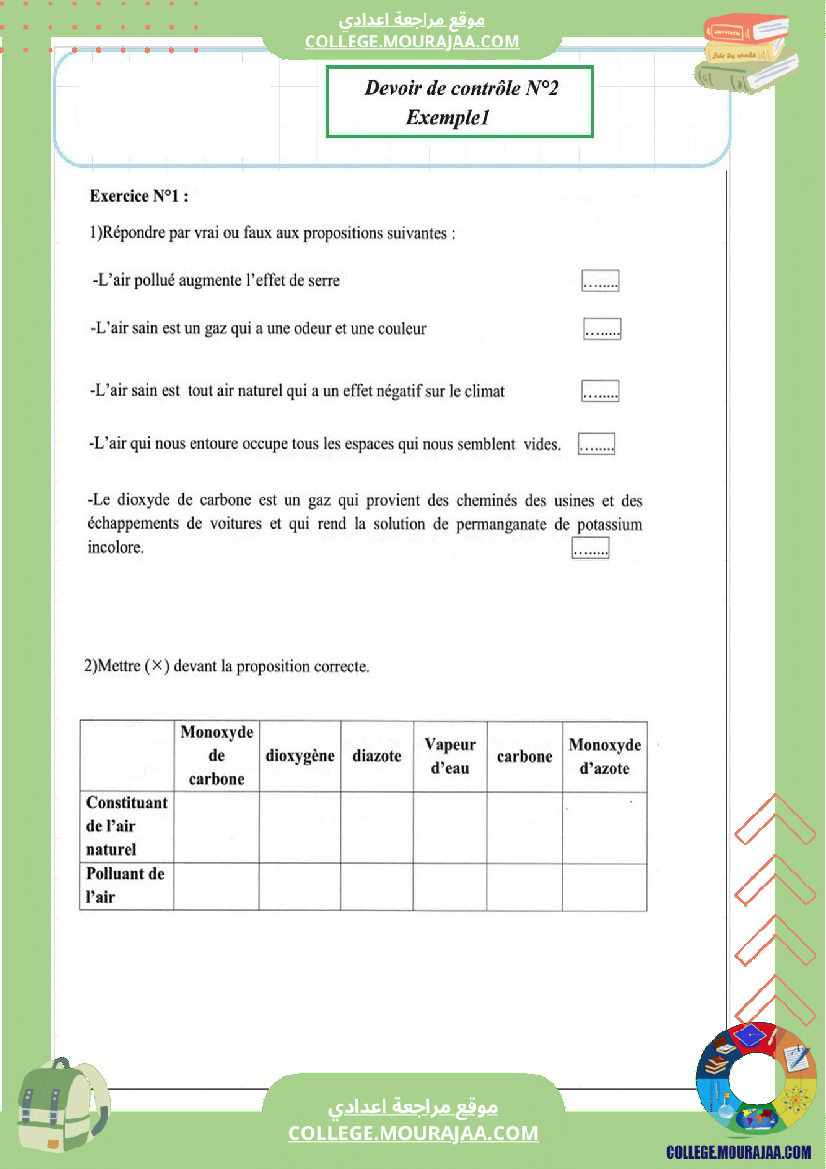 فرض_مراقبة2_سنة_السابعة_نموذجي_في_الفيزياء