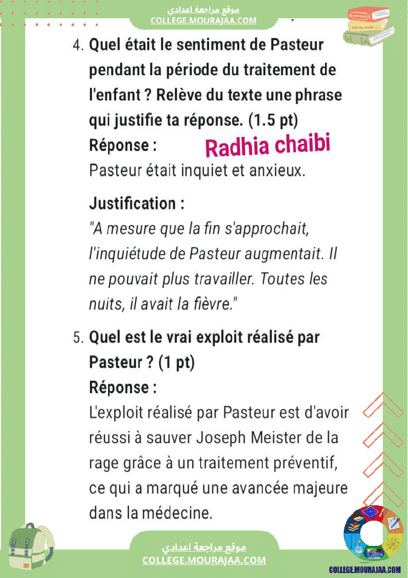 9 eme francais devoir de synthese n 2 corrige