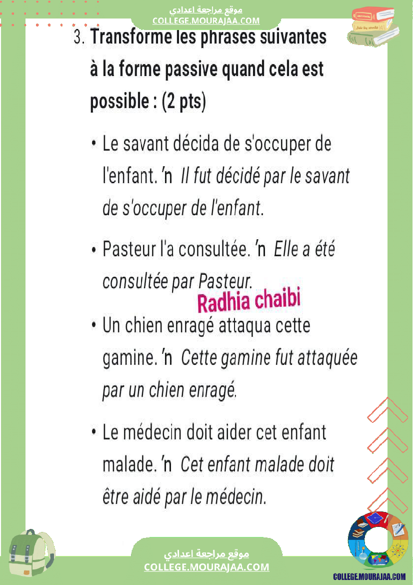 9 eme francais devoir de synthese n 2 corrige