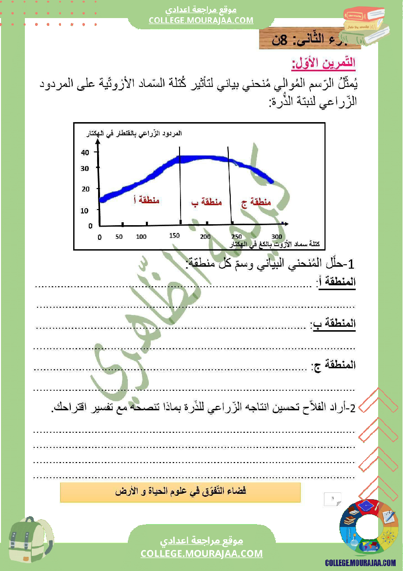 ثامنة_أساسي_علوم_طبيعية_فرض_تأليفي_عدد_1