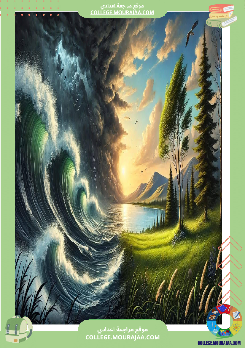 ثامنة أساسي عربية محور الطبيعة