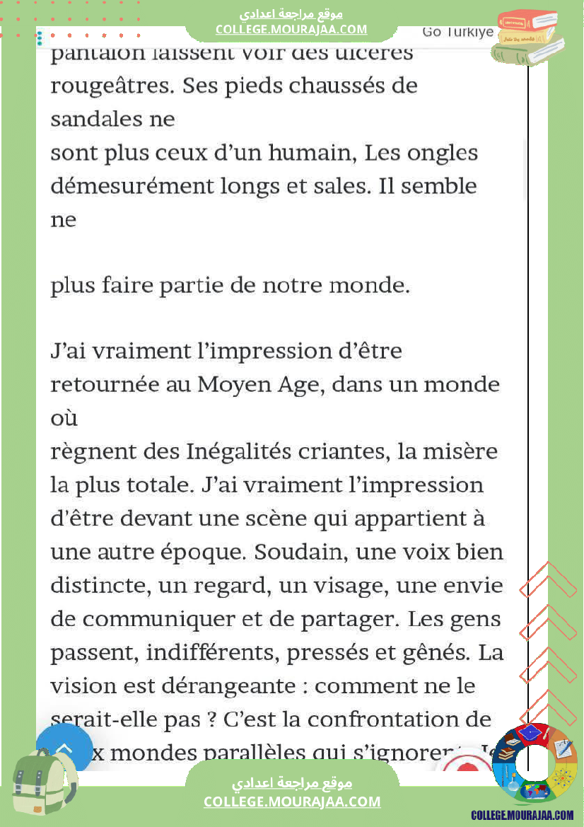 9eme annee module 1 enfants de tous les pays sujet corrige