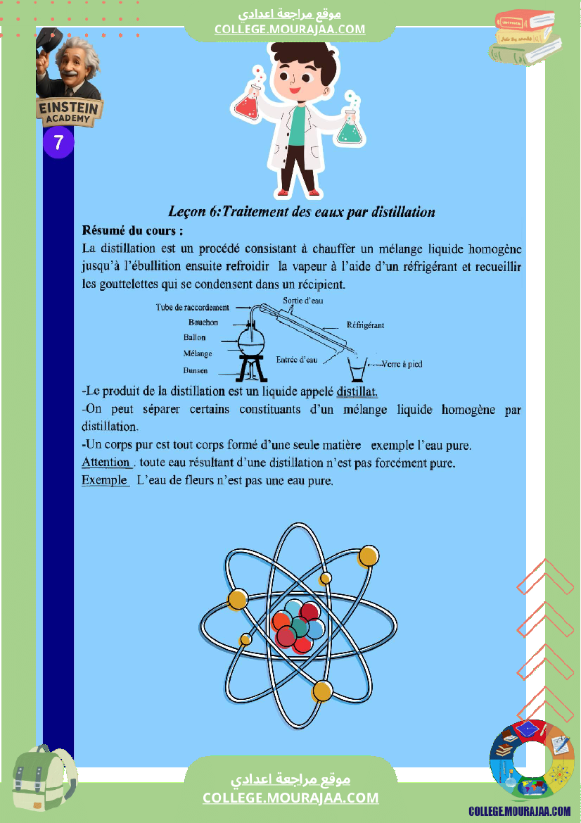 physique 7 annee college pilote resume complet pour une revision efficace