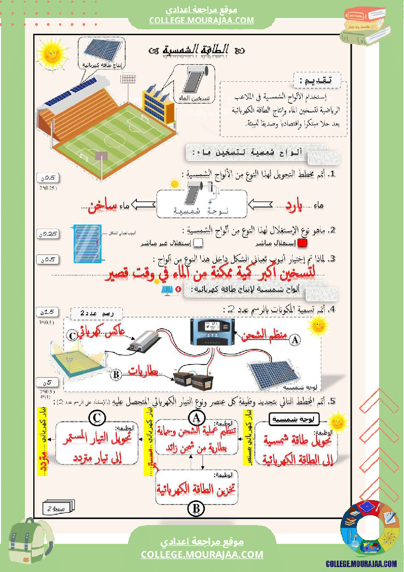 فرض_تأليفي_الثامنة_مادة_التربية_التكنولوجية_الثلاثي_الثالث