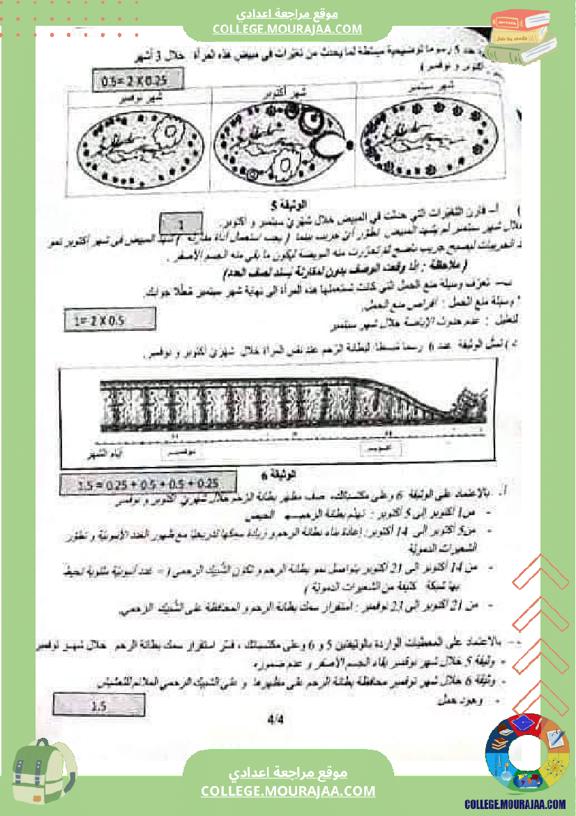 فرض_تأليفي_علوم_الحياة_و_الارض_الثلاثي_الثالث_التاسعة