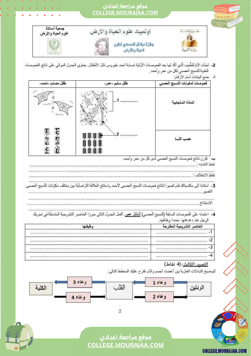فرض_تأليفي_للسنة_التاسعة_علوم_الحياة_و_الارض_الثلاثي_الثالث