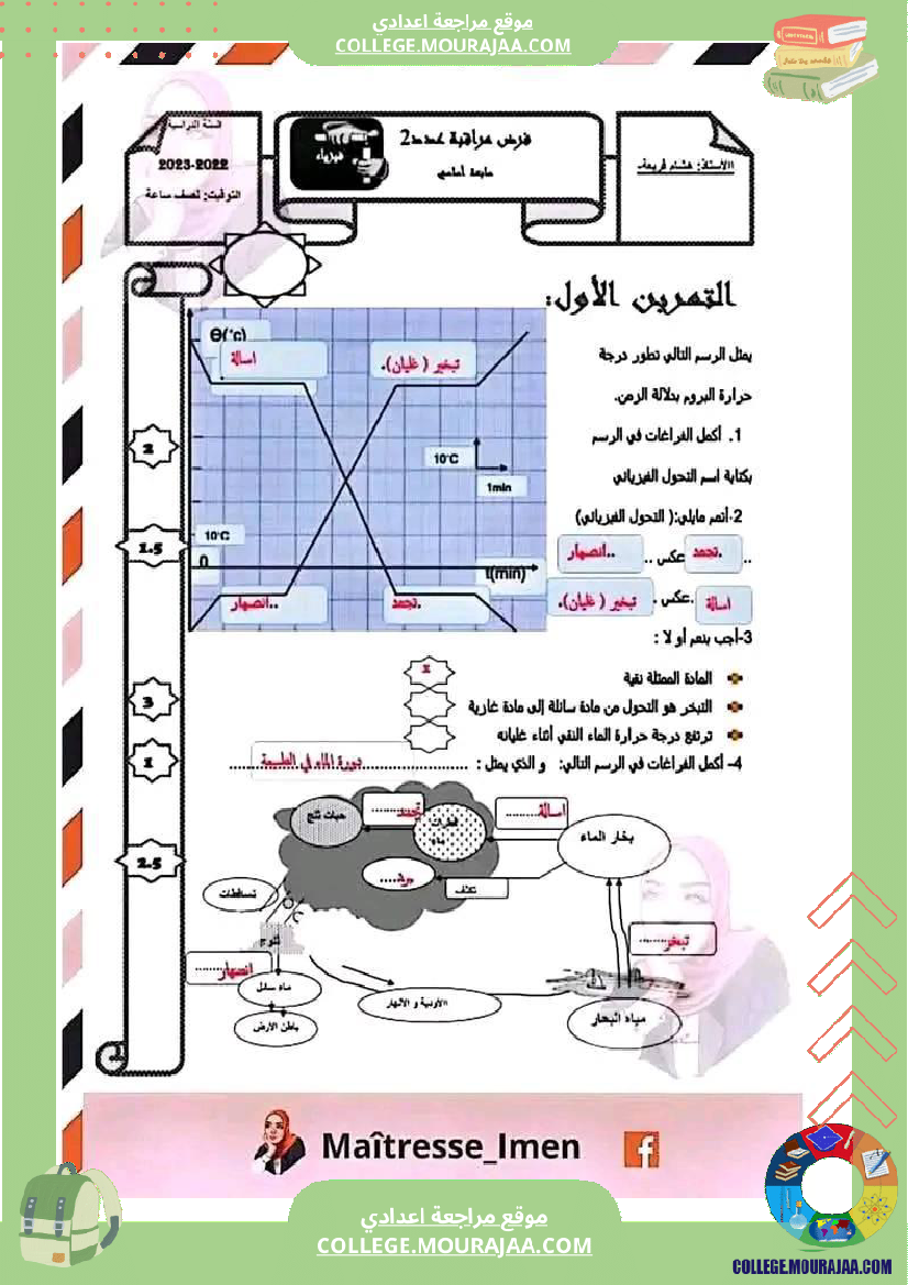 فرض_مراقبة_مستوى_السابعة_العلوم_الفيزيائية_الثلاثي_الثالث