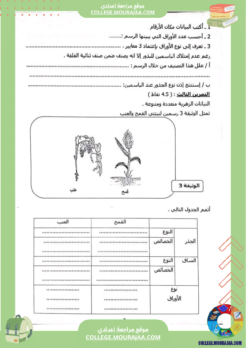 فرض_تأليفي_السابعة_علوم_الحياة_و_الارض_ثلاثي_3