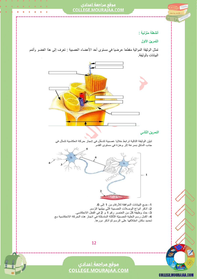 كراس علوم الحياة و الأرض سنة التاسعة