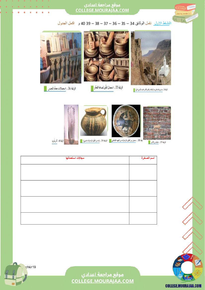 كراس علوم الحياة و الأرض سنة 7 اساسي