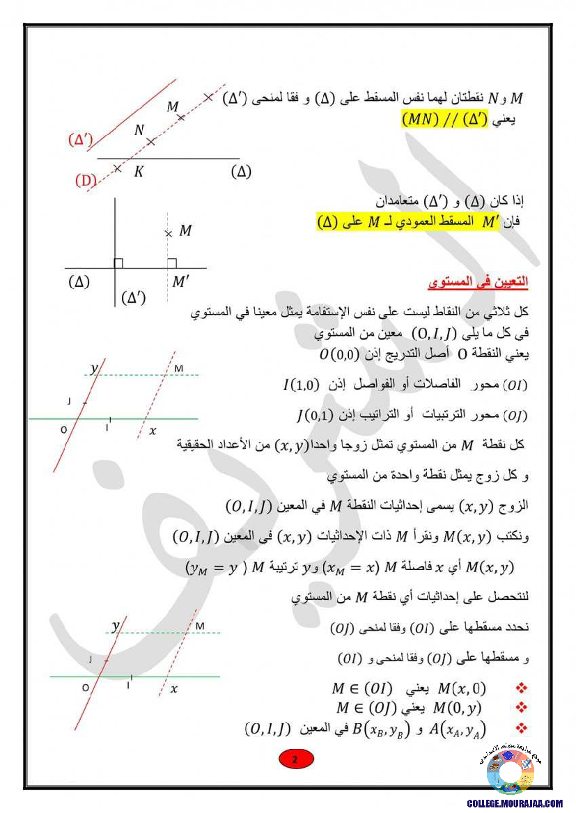 ملخصات_دروس_الهندسة_رياضيات_سنة_التاسعة