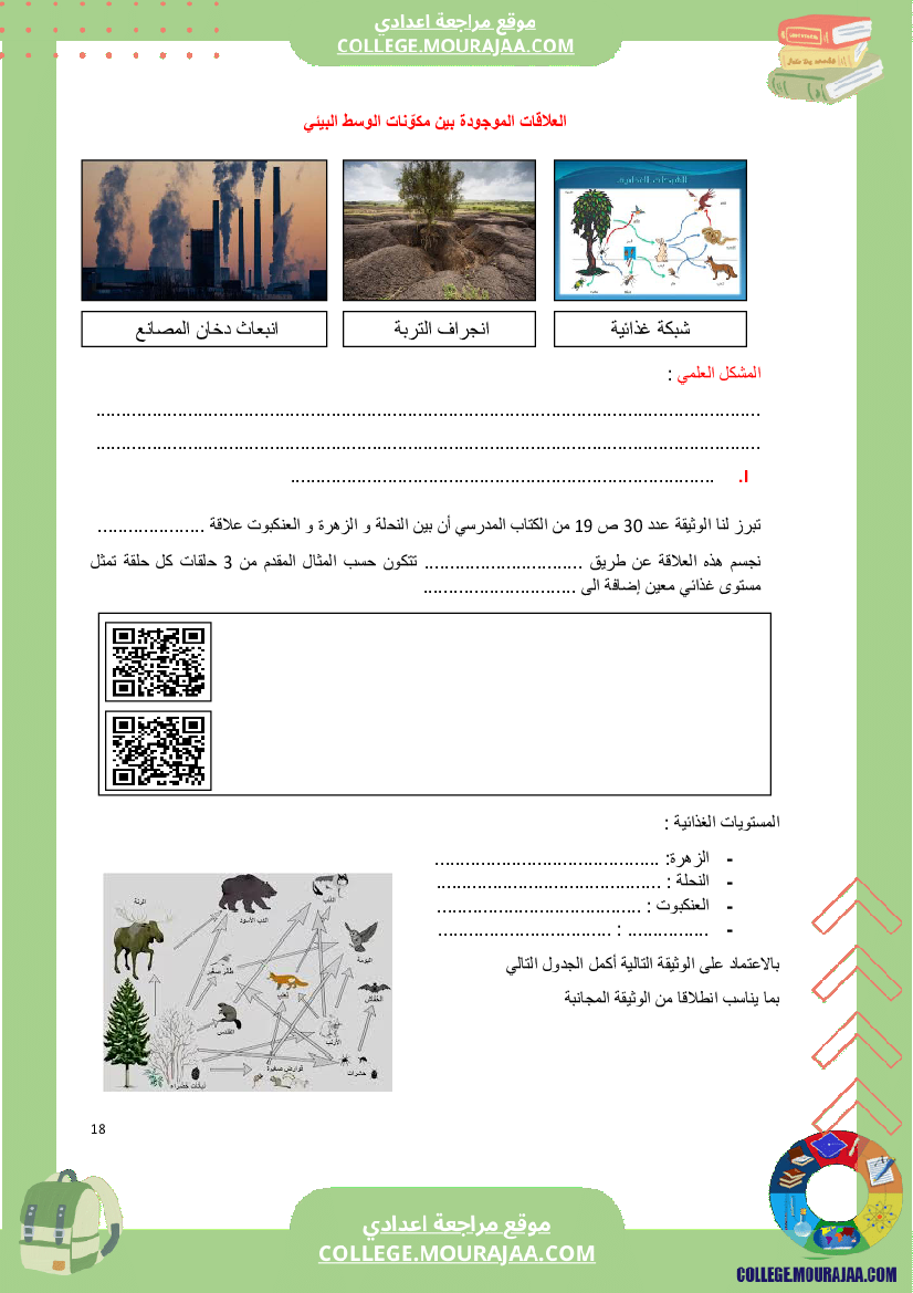 كراس علوم الحياة و الأرض سنة السابعة